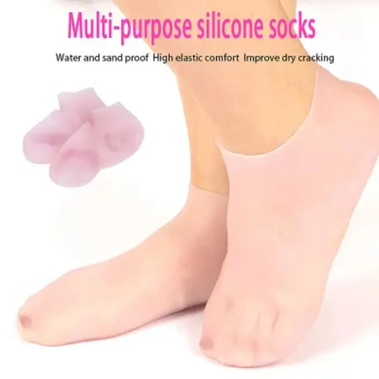 Silicone Jelly Socks Gel Moisturizing Socks Foot Anglic