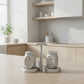 Premium Kitchen Salt and Sugar Pot Set – Stylish Aluminium Storage Anglic