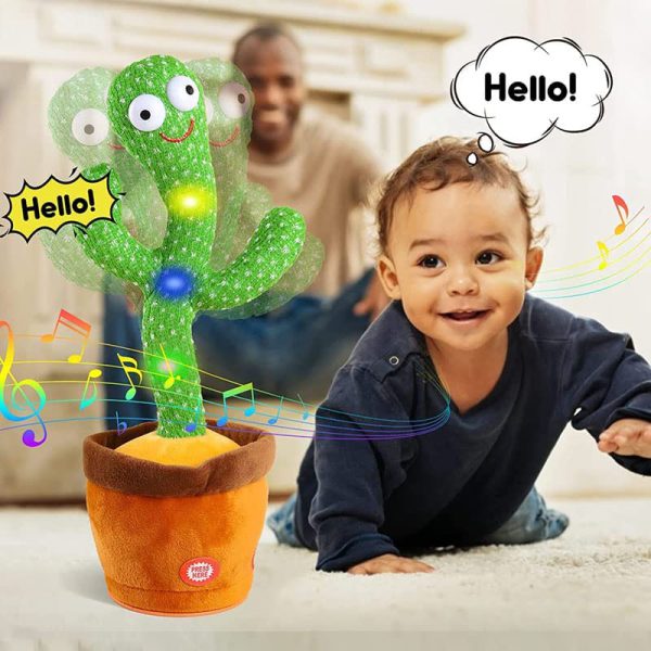 Dancing, Talking Cactus | Tree Cactus Plush Toy Anglic