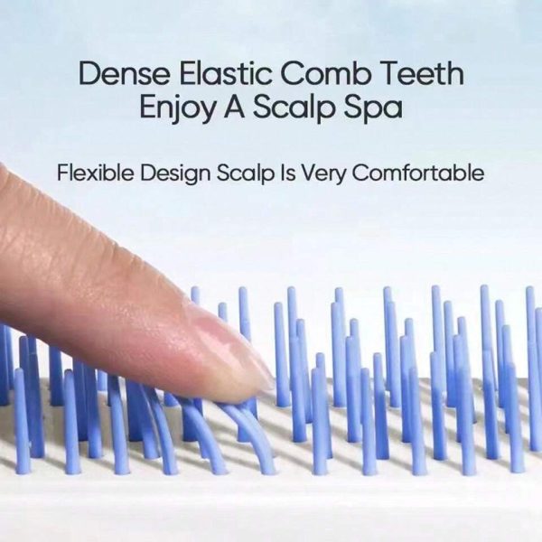 Self-Cleaning Hair Comb Anglic