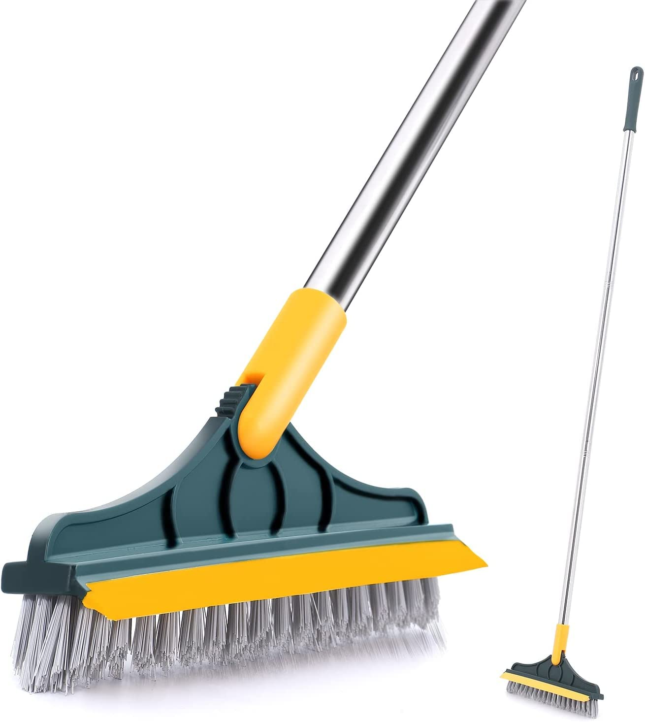 2-in-1 Floor Cleaning Broom Wiper Anglic