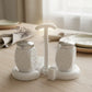 Premium Kitchen Salt and Sugar Pot Set – Stylish Aluminium Storage Anglic
