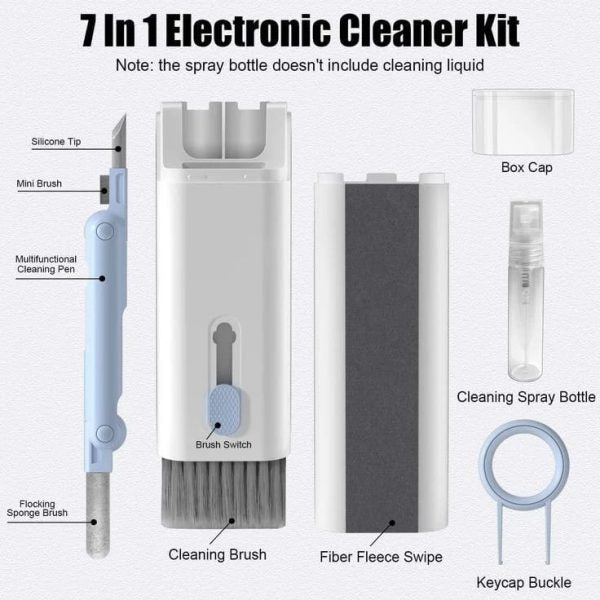 7 In 1 Kit Scalable Keyboard Cleaner Anglic