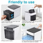 Instructions on how to use a portable air cooler with images and text.