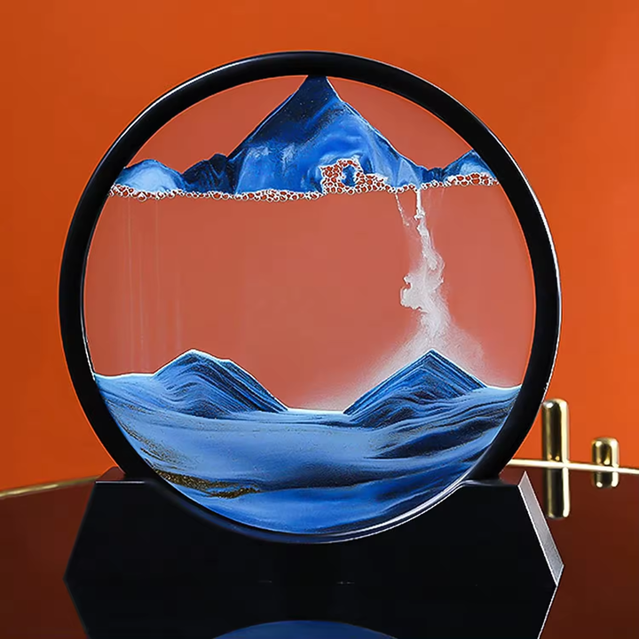 3D Moving Sand Frame – 7" (Random Color) Anglic