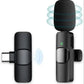 K8 Wireless Lavalier Collar Microphone C-Type & iPhone