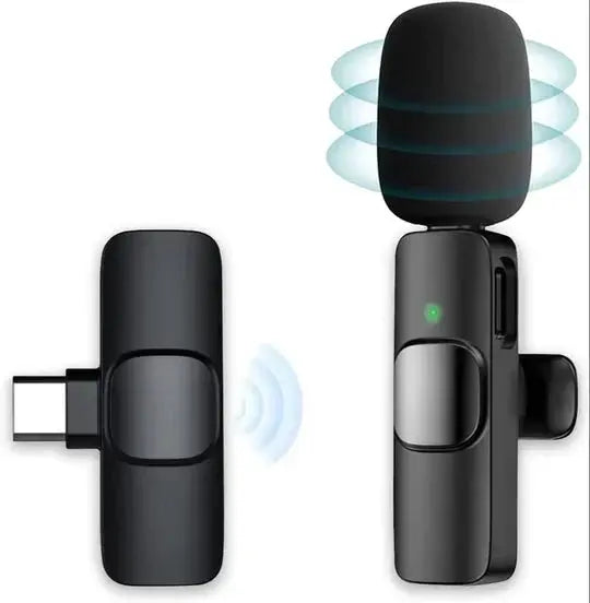 K8 Wireless Lavalier Collar Microphone C-Type & iPhone
