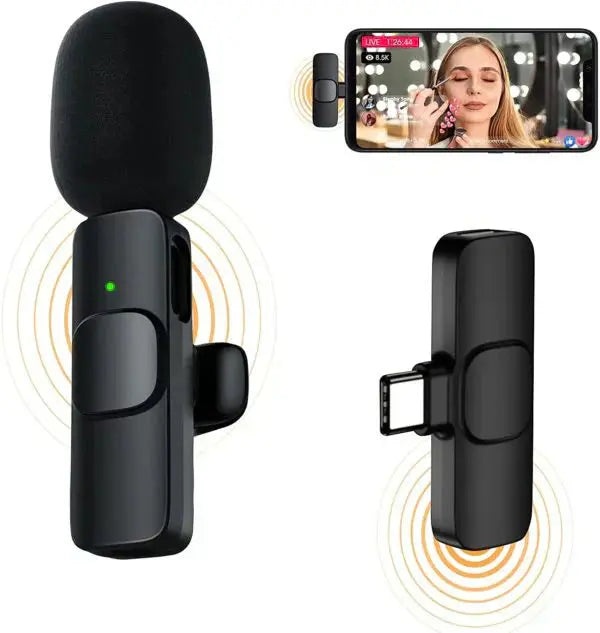 K8 Wireless Microphone For Mobile Type-C & Lightning