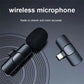 Wireless microphone for versatile audio