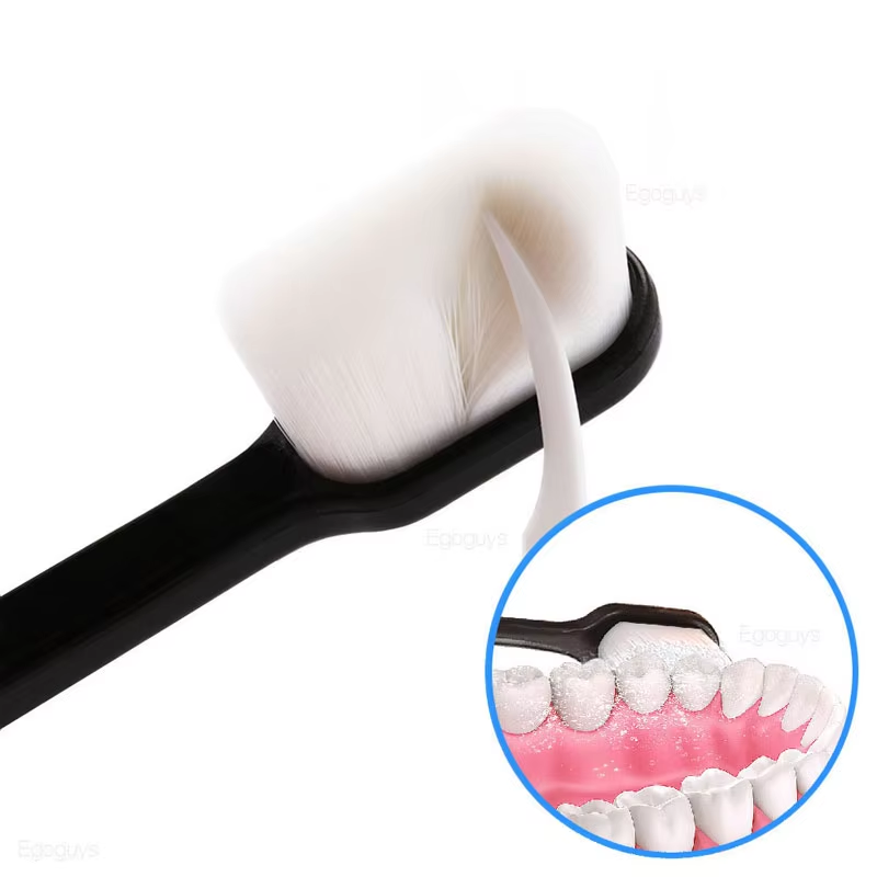 Soft Micro Nano Toothbrush Extra Manual Ultra Bristled 
