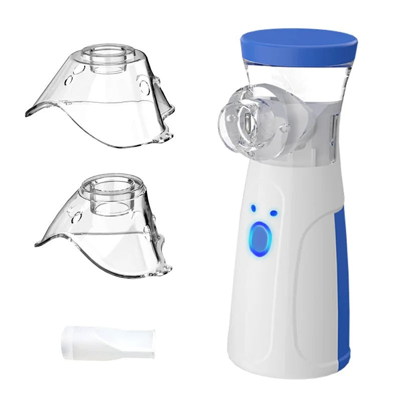 Nebulizer with attachments on a white background