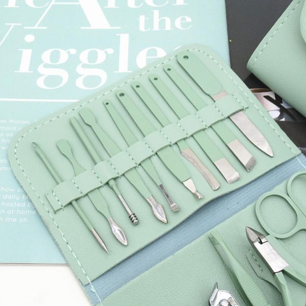 Manicure Pedicure Set with Travel Case – Professional Nail Care Kit for Home & Travel