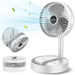 Telescopic Folding Fan - 2026 New Portable USB Rechargeable