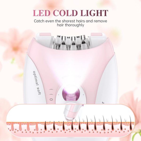 Daling DL-6032 Women’s Cordless Epilator Anglic