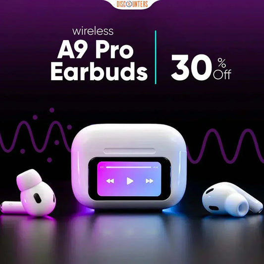 A9 Pro True Wireless Earbuds with Noise Cancellation Anglic