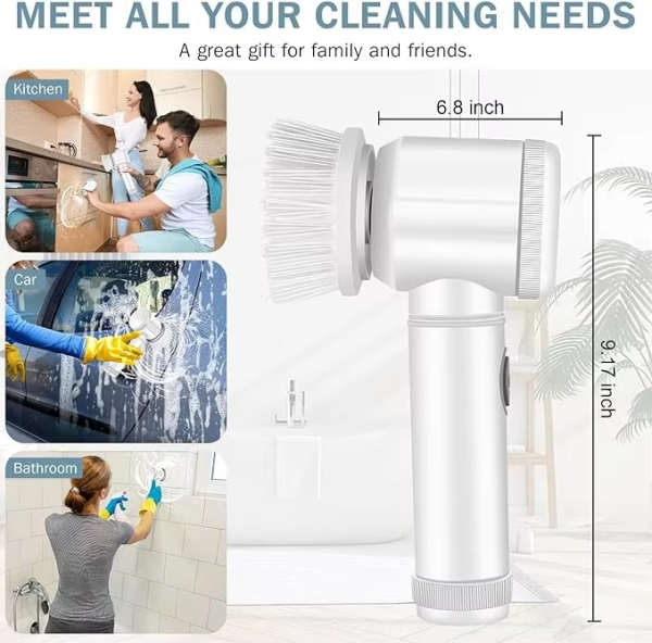 Wireless Magic Cleaning Brush – Rechargeable Anglic