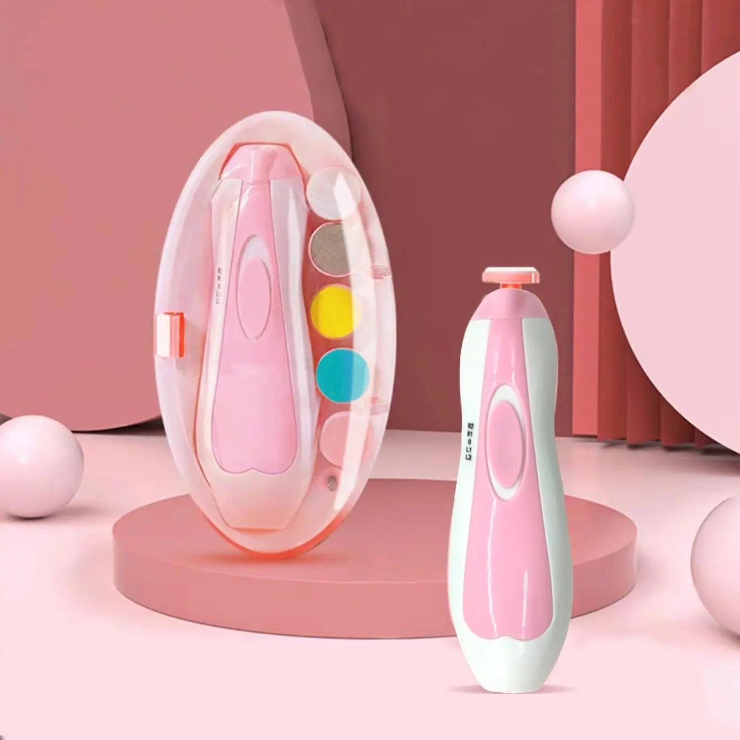 Electric Baby Nail Trimmer & Clipper Set Anglic
