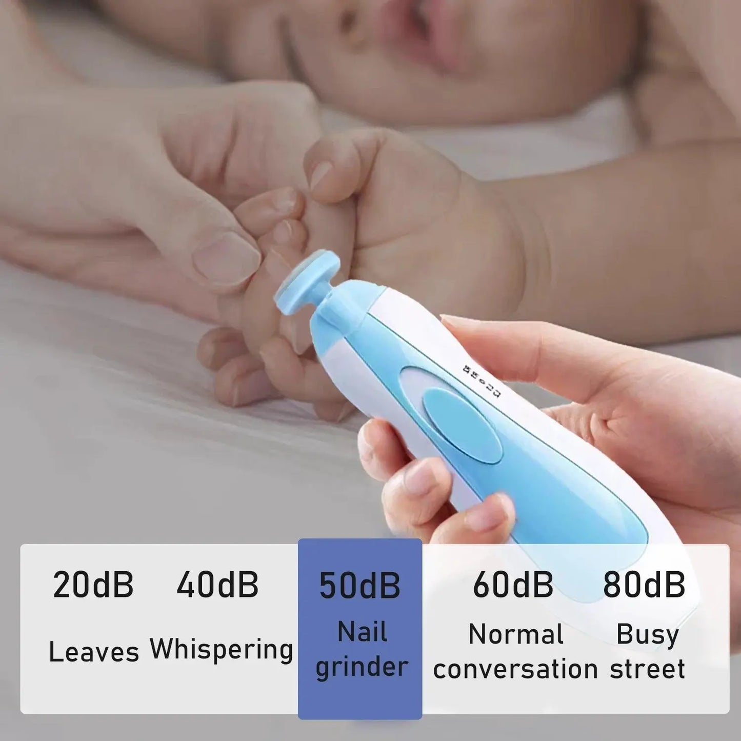 Electric Baby Nail Trimmer & Clipper Set Anglic