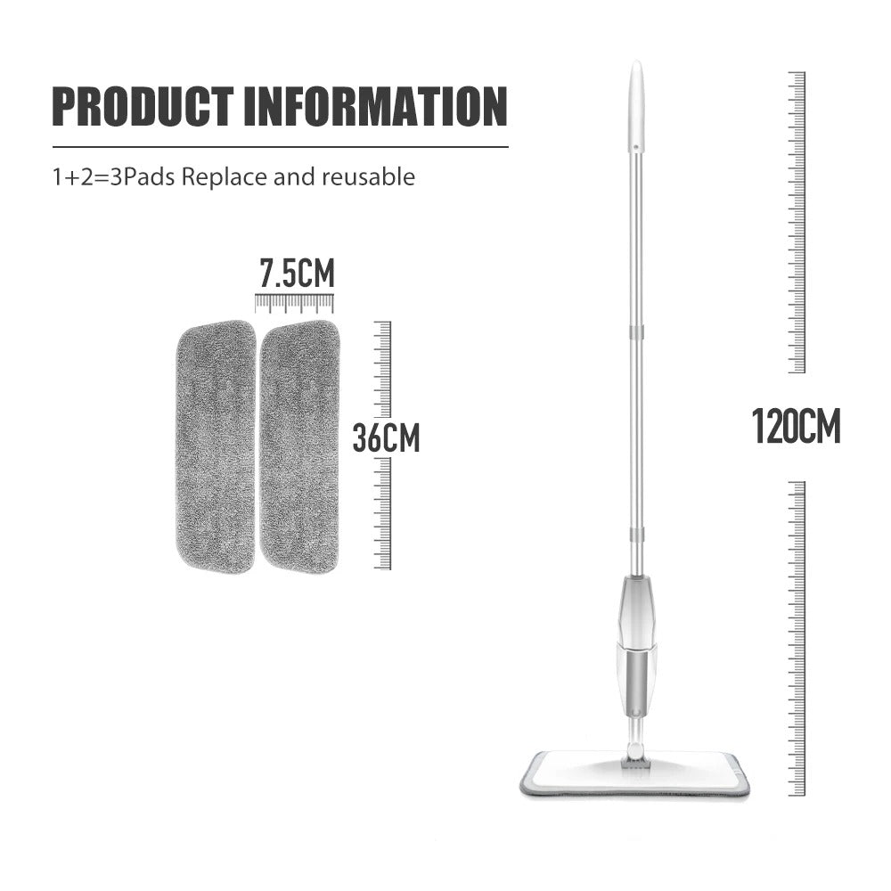 Spray Flat Mop for Quick Floor Cleaning Anglic