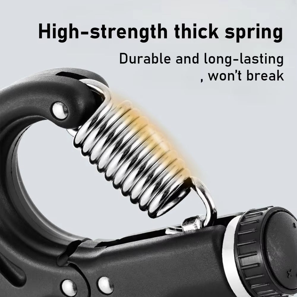 Adjustable Hand Gripper Exerciser with Counter Anglic