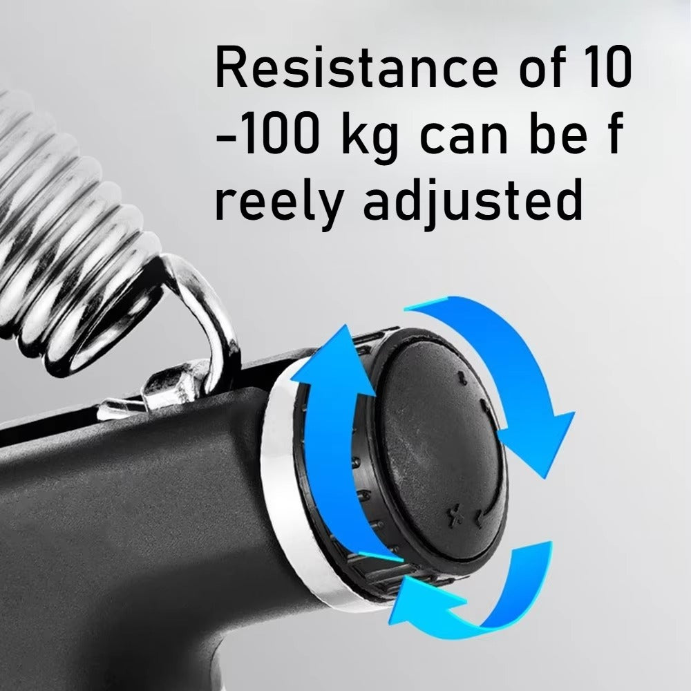 Adjustable Hand Gripper Exerciser with Counter Anglic