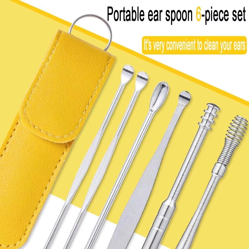 Ear Wax Cleaning Kit – 6 Pcs Ear Picks Anglic