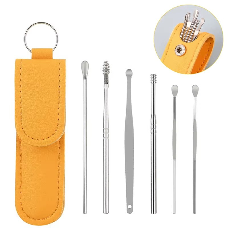 Ear Wax Cleaning Kit – 6 Pcs Ear Picks Anglic