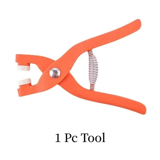 Plier Tool with 50 Metal Snap Buttons Kit Anglic