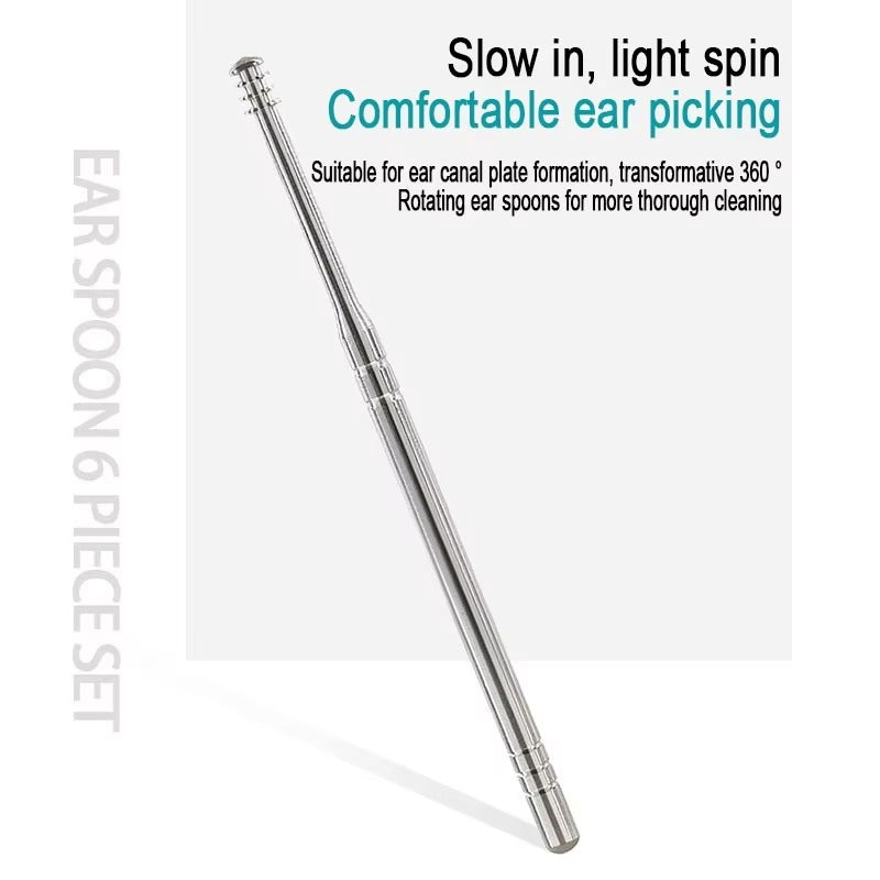 Ear Wax Cleaning Kit – 6 Pcs Ear Picks Anglic