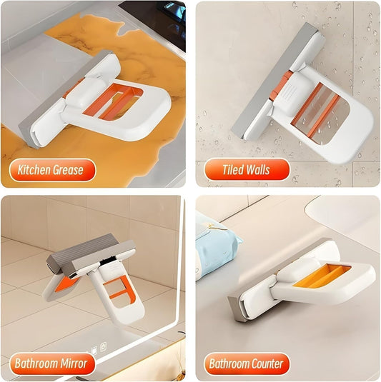 mini foldable sponge mop