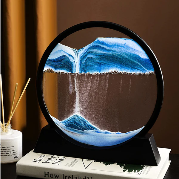 3D Moving Sand Frame – 7" (Random Color) Anglic
