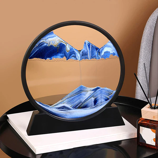 3D Moving Sand Frame – 7" (Random Color) Anglic